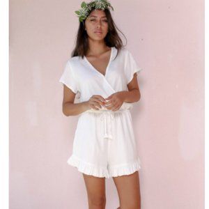 Piyama Harper Romper - Ivory